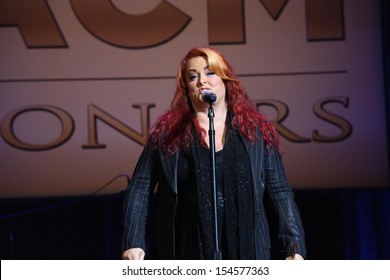 Wynonna Judd At The 7th Annual ACM Honors, Ryman Auditorium, Nashville, TN 09-10-13