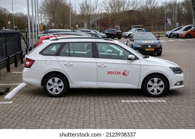 Xerox Company Car At Naarden The Netherlands 15-2-2022