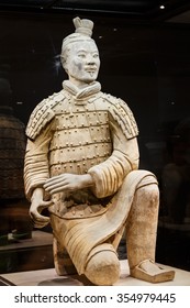 Xi 'an, China - on September 26, 2015:the world's most famous statue of the Terra Cotta Warriors?The eighth wonder of the world?qin shihuang terracotta army is one of the world cultural heritage.