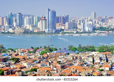 Xiamen Aerial View From Gulang-yu Island