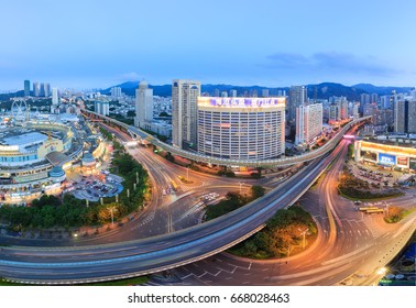 Xiamen City - Jul 26,2015:Xiamen Mingfa Business Plaza in Xiamen City,Fujian,China