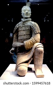 Xi'an (China) 11-07-2016 The Terracotta Army is a collection of terracotta sculptures depicting the armies of Qin Shi Huang, the first Emperor of China