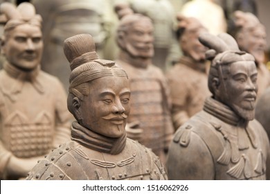 XIAN, CHINA, 2013 Juni 26: Beautiful view on the terracotta army in Xian, China
