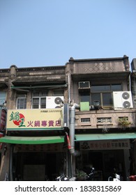 Tainan,Taiwan-03/31/2012:Tainan’s Xinhua Old Street Buildings Built In Taiwan Under Japanese Rule