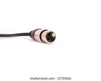 XLR cable with female-plug