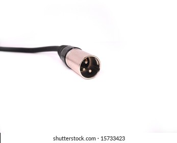 XLR cable with male-plug