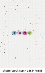 Xoxo Alphabet Letter Beads Typography