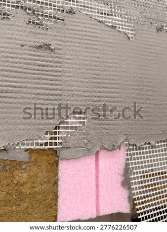 xps plaster net rock wool