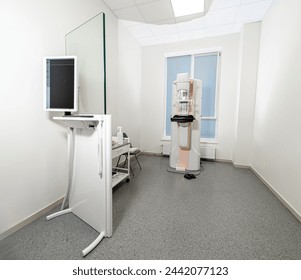 X-ray devices in modern hospital room. Medical devices for radiology. - Powered by Shutterstock