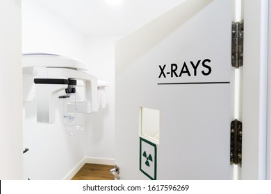 X-ray machine room in the dental clinic. Medical concept. - Powered by Shutterstock