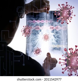 X-ray Static Lung For Coronavirus Disease,  COVID-19