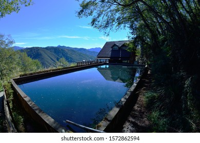 Xueshan Mountaineering Service Station (belonging To The National Park), Taiwan.