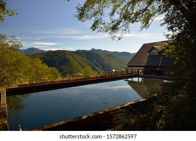 Xueshan Mountaineering Service Station (belonging To The National Park), Taiwan.