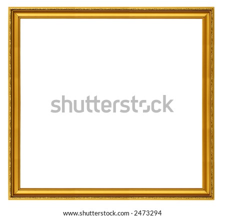 size xxl frame XXL Square Size (Edit Frame Photo Isolated Golden Stock