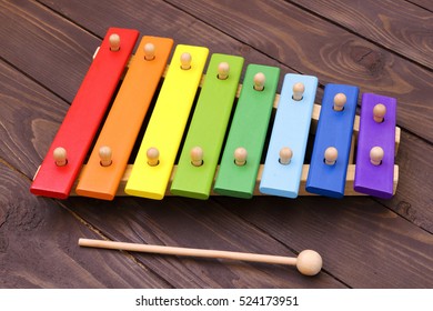 colored xylophone