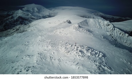 Y Glyderau, Eryri, Under Snow 