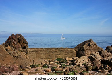 Yacht Of Babbacombe Beach