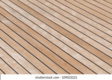 Yacht Teak Deck Background