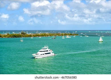 The yachting and island life around beautiful Key West Florida, USA
