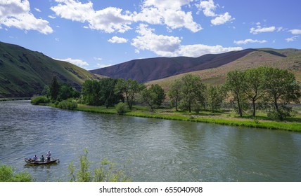 Yakima River Canyon In Spring