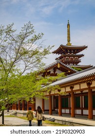 Yakushi-ji Temple, A UNESCO World Heritage Site As Part Of The 