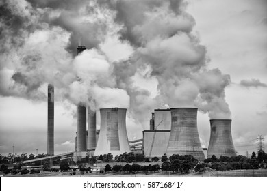 Yallourn Coal Fired Power Plant In Victoria, Australia