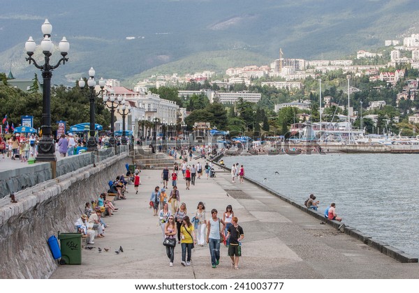 Yalta Crimea Ukraine June 6 2008 Stock Photo (Edit Now) 241003777