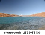 Yamdrok Lake, known as "Yamzho Yumco" in Tibetan, is one of the largest and most beautiful lakes in Tibet, located at an altitude of around 4,441 meters (14,570 feet) above sea level.