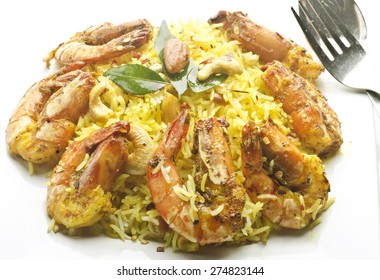 Yammy Shrimp biryani/pulao