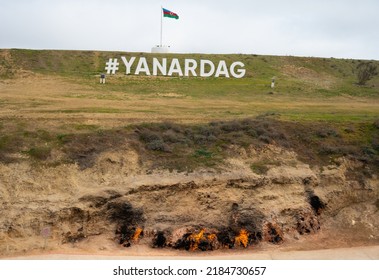 Yanardag, Fire Mountain In Azerbaijan