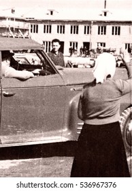 Yangiyer, Uzbekistan - 1962: The Nikita Khrushchev.