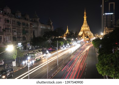 Yangon City Night Images Stock Photos Vectors Shutterstock