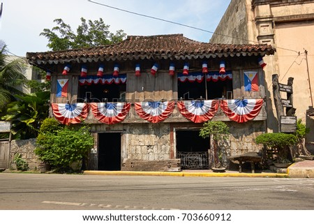 Yap-Sandiego Ancestral House in Cebu City - one of the oldest residential homes in Philippines, built around 1680, a popular landmark          