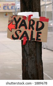 Yard Sale Sign