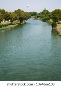 Yarkon River On Tel-Aviv, Israel