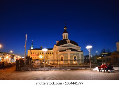 Yaroslavl, Russia - March 27. 2016. Church Of Presentation Of Lord Ascension Parish