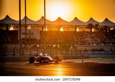 Yas Marina Circuit, Abu Dhabi. 9-12 December 2021. F1 World Championship. Nikita Mazepin, Haas.