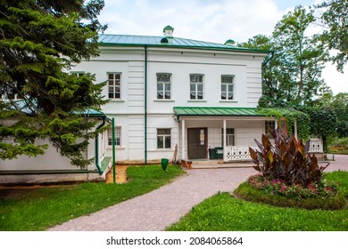 YASNAYA POLYANA, RUSSIA - SEPTEMBER 03, 2021: Photo of House of Leo Tolstoy.