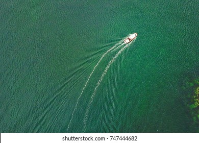 Yatch With Drone