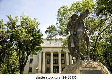 Yavapai County Courthouse In Prescott Arizona.