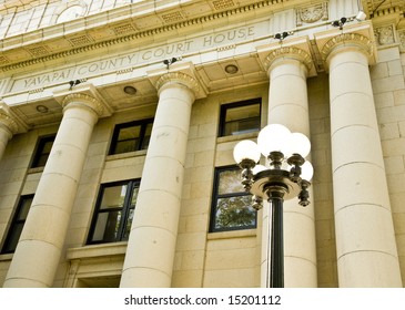 Yavapai County Courthouse In Prescott Arizona.