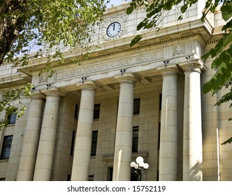 Yavapai County Courthouse In Prescott Arizona.