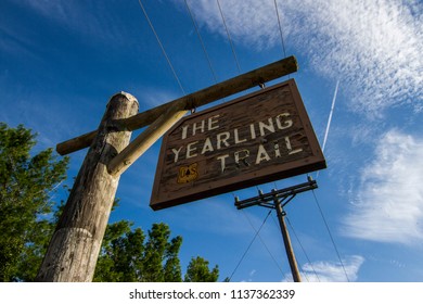 The Yearling Trail Head Sign