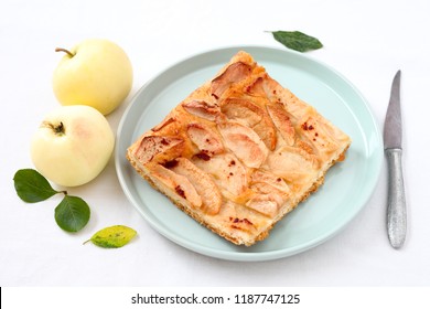 Yeasted Apple Sheet Cake