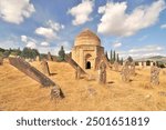 Yeddi Gumbaz mausoleum – a cemetery  south to Shamakhi , Azerbaijan