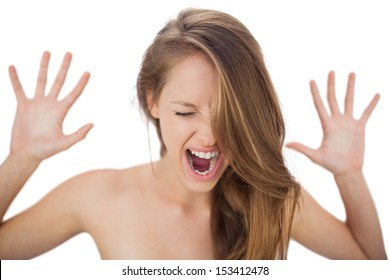 Angry Woman Screaming Images Stock Photos Vectors Shutterstock