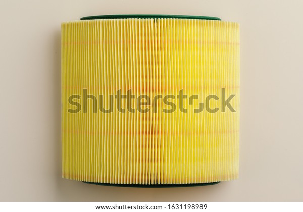 yellow air filter for car\
engine