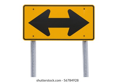 Similar Images, Stock Photos & Vectors of Yellow Arrow Sign Pointing ...