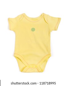 Yellow Baby Ringer T Shirt Onesie Outfit