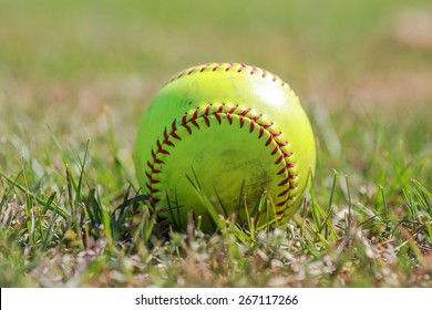 Yellow Ball For Softball Match